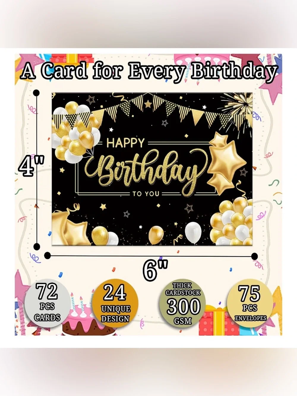 Birthday Card Assortment